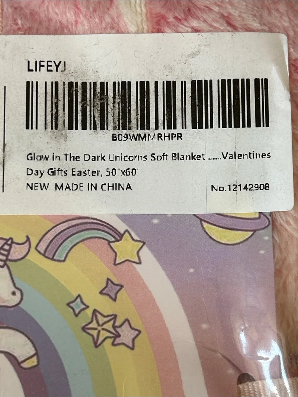 Glow in the Dark Unicorn Blanket LIFEYJ 50